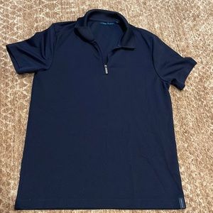 Men’s Perry Ellis Collard Shirt Navy